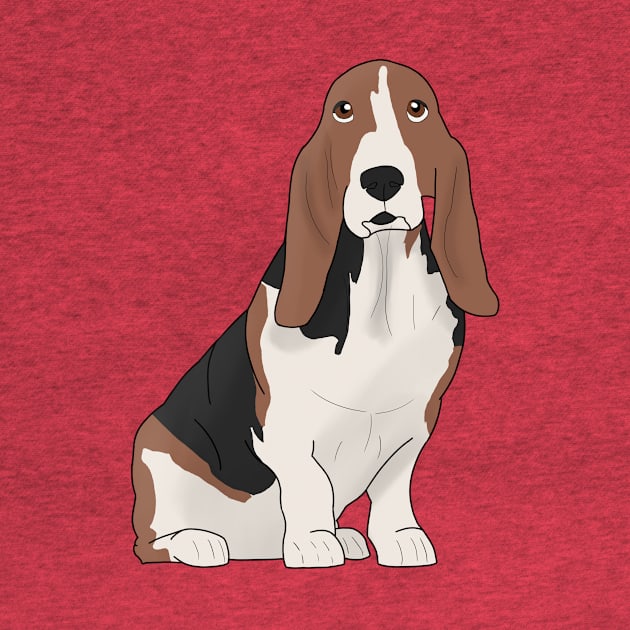 Basset hound by AMCArts